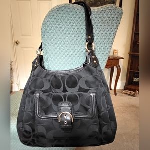 Vintage COACH Campbell Signature Hobo Bag